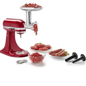 New KitchenAid Metal Meat / Food Grinder Attachment